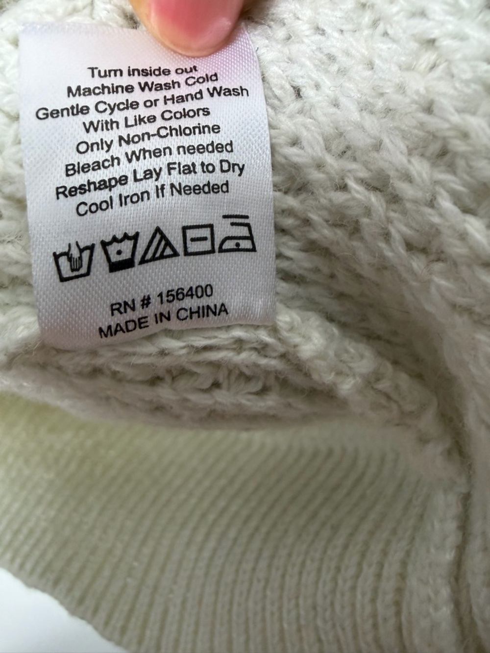 Long Wharf Women’s Rye Sea Well Fisherman Sweater Mock Neck Waffle XS *a - Picture 9 of 11